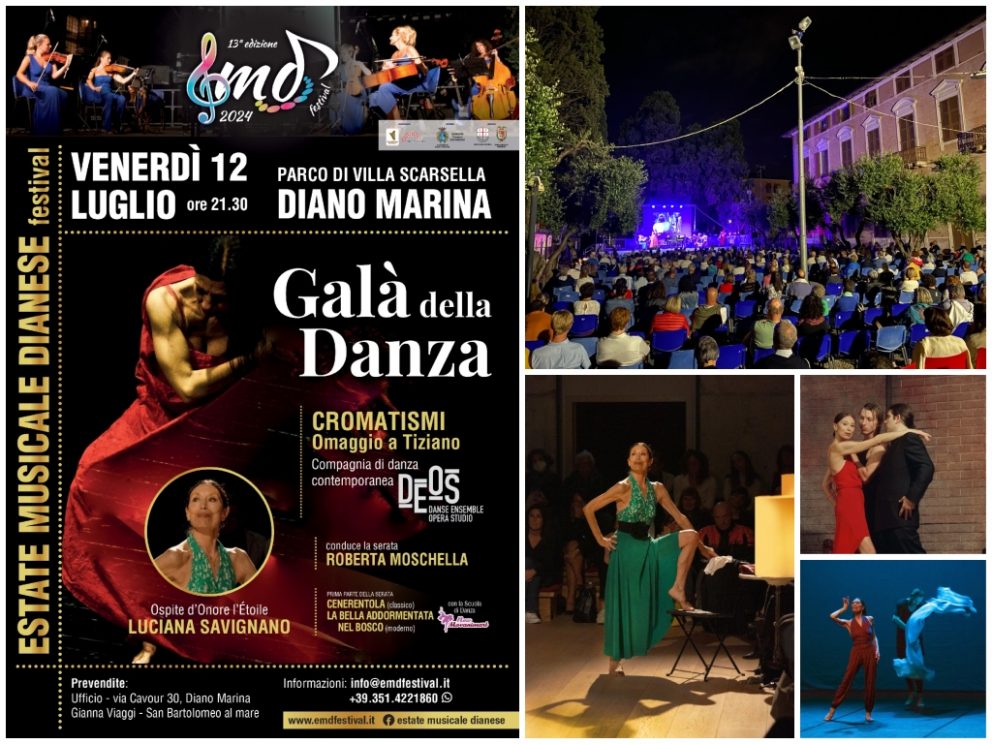 Il Gal Della Danza Apre Lemd Festival Di Diano Marina Venerd