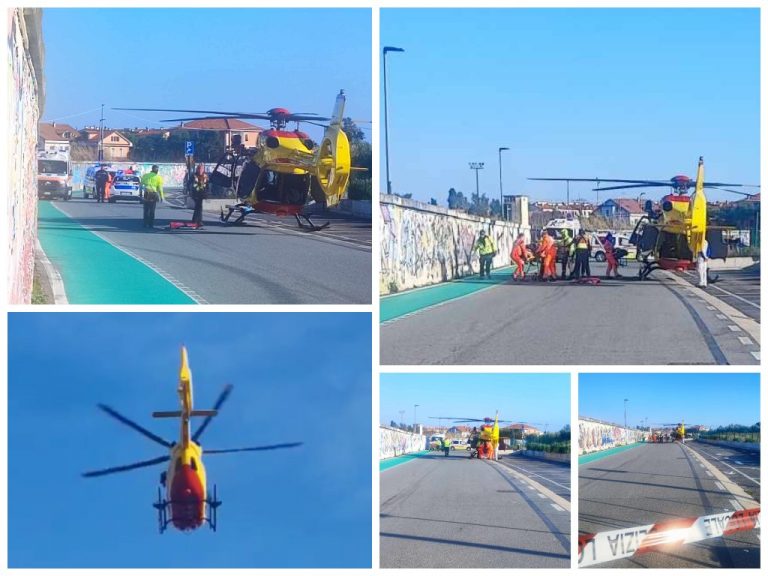 Imperia Scontro Scooter Autocarro In Via Ballestra Grave Enne In