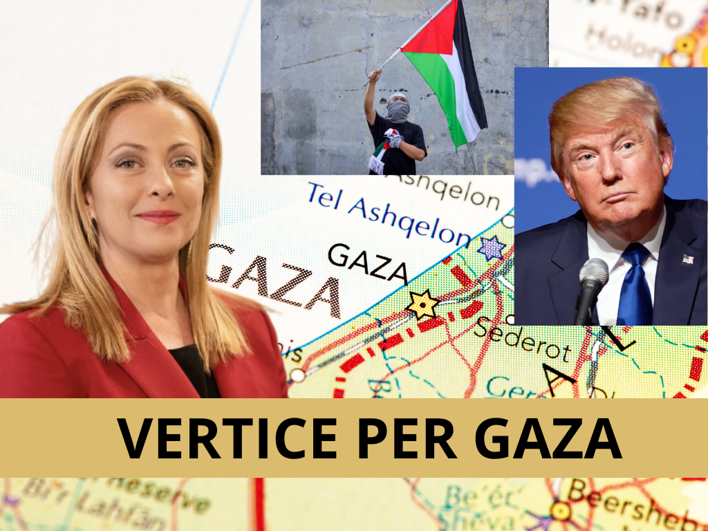 Giorgia Meloni, vertice per Gaza