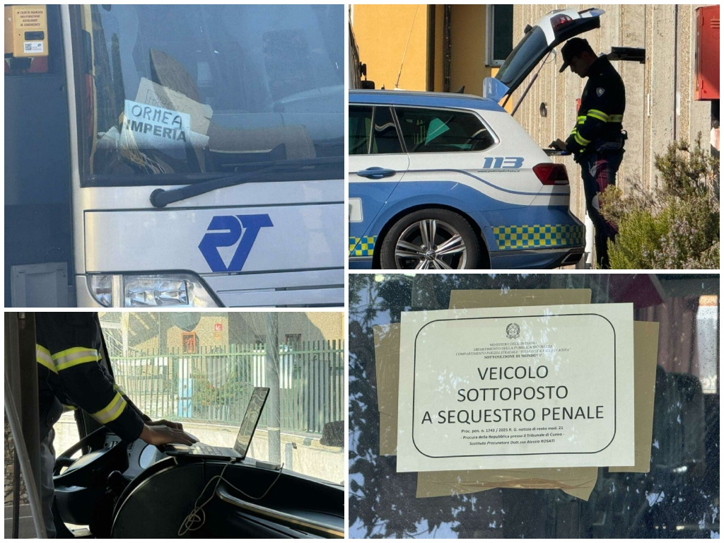 18 bus Riviera Trasporti sequestrati