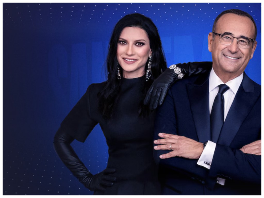 Carlo Conti e Laura Pausini - Imperiapost