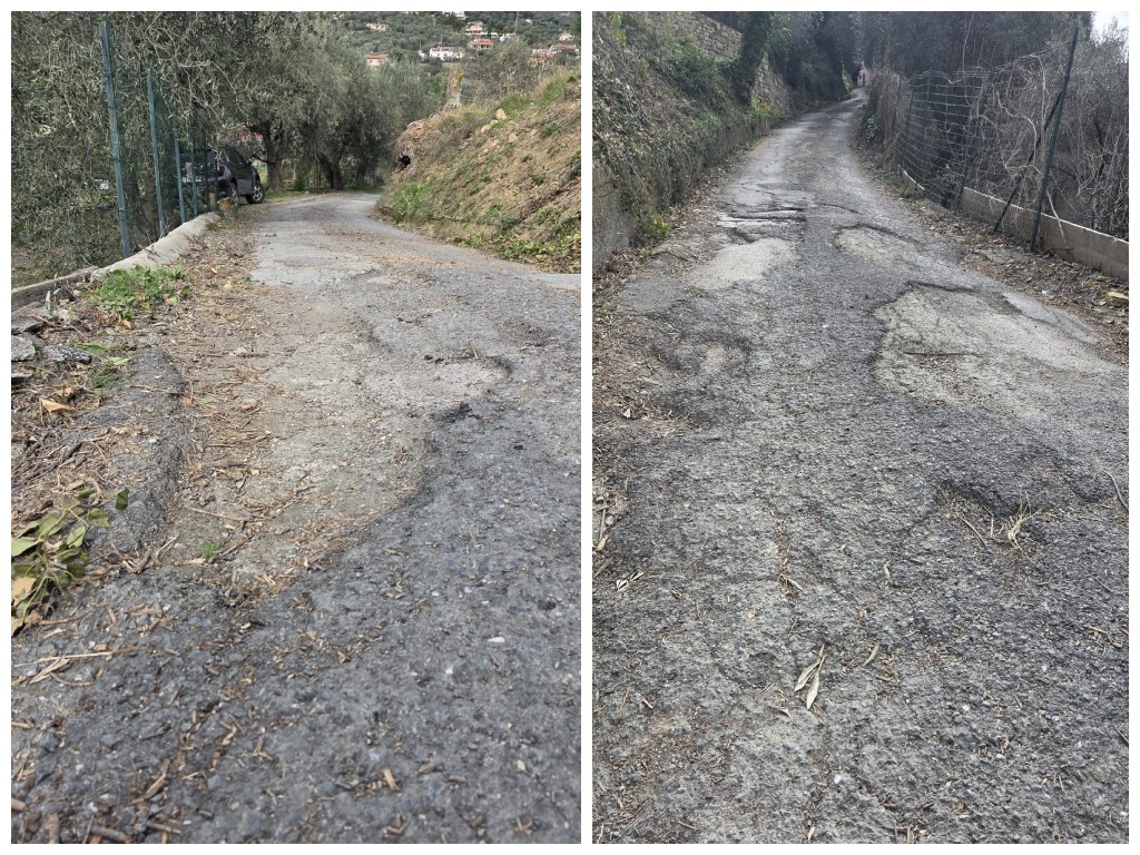 Strada dissestata - Imperiapost
